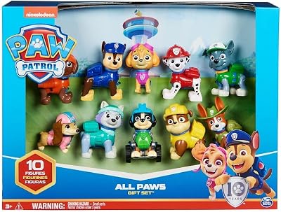 , Confezione Regalo Anniversario 10 Anni, Personaggi Collezione