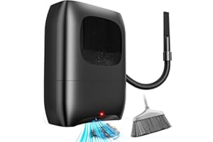 LyriFine Vacuum Automatic Dustpan with Nozzle Attachment, Hair Vacuum for Salons, 3 Operation, 2 Cleaning Modes Electric Dust