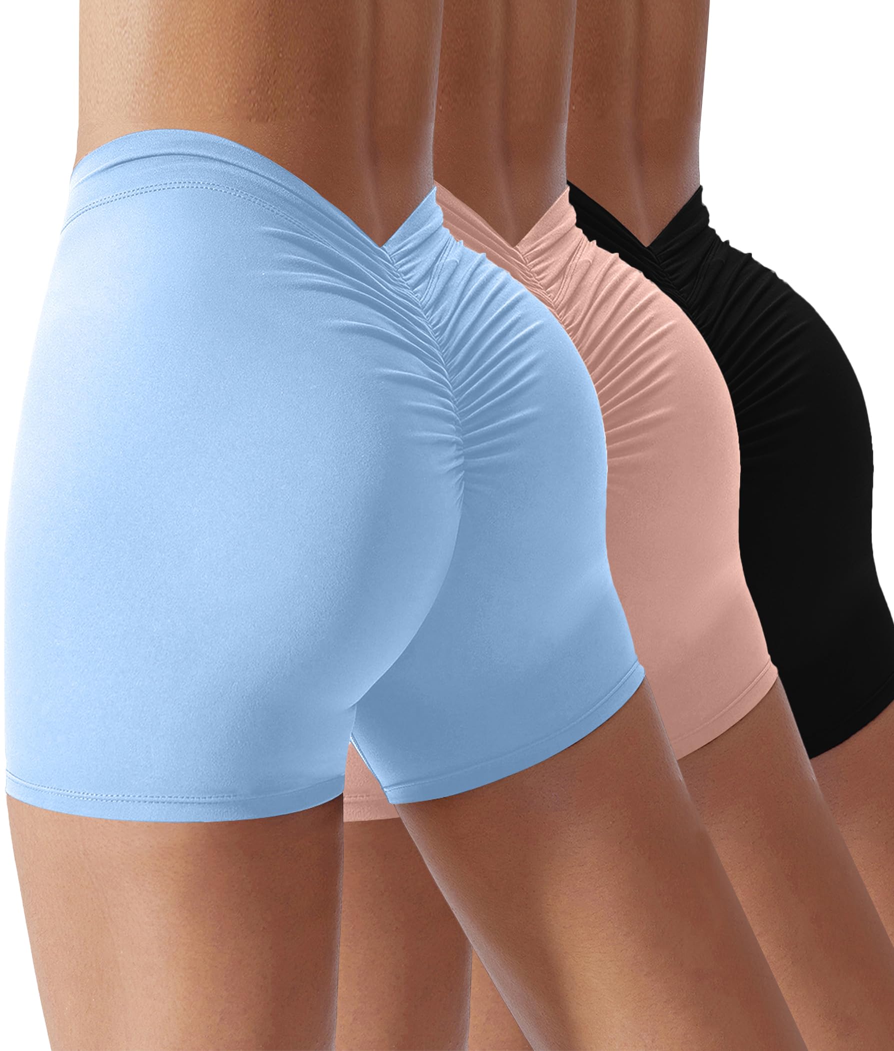 YWBIN Womens Gym Scrunch Butt Lifting Workout