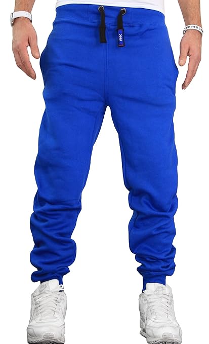 RMK Herren Hose Jogginghose Trainingshose Fitnesshose Sweatpants Uni Einfarbig Camouflage