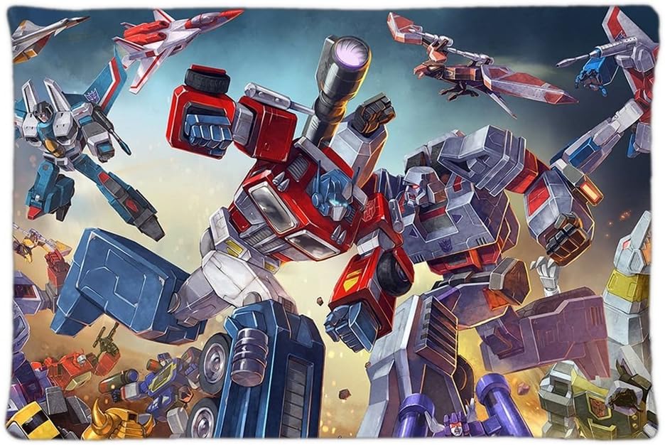 Transformers Earth Wars Personalized Creative Personalized Pillowcase Bedding Pillow Slips 20"X30"(Two Size)