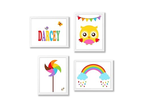 rainbow prints for nursery