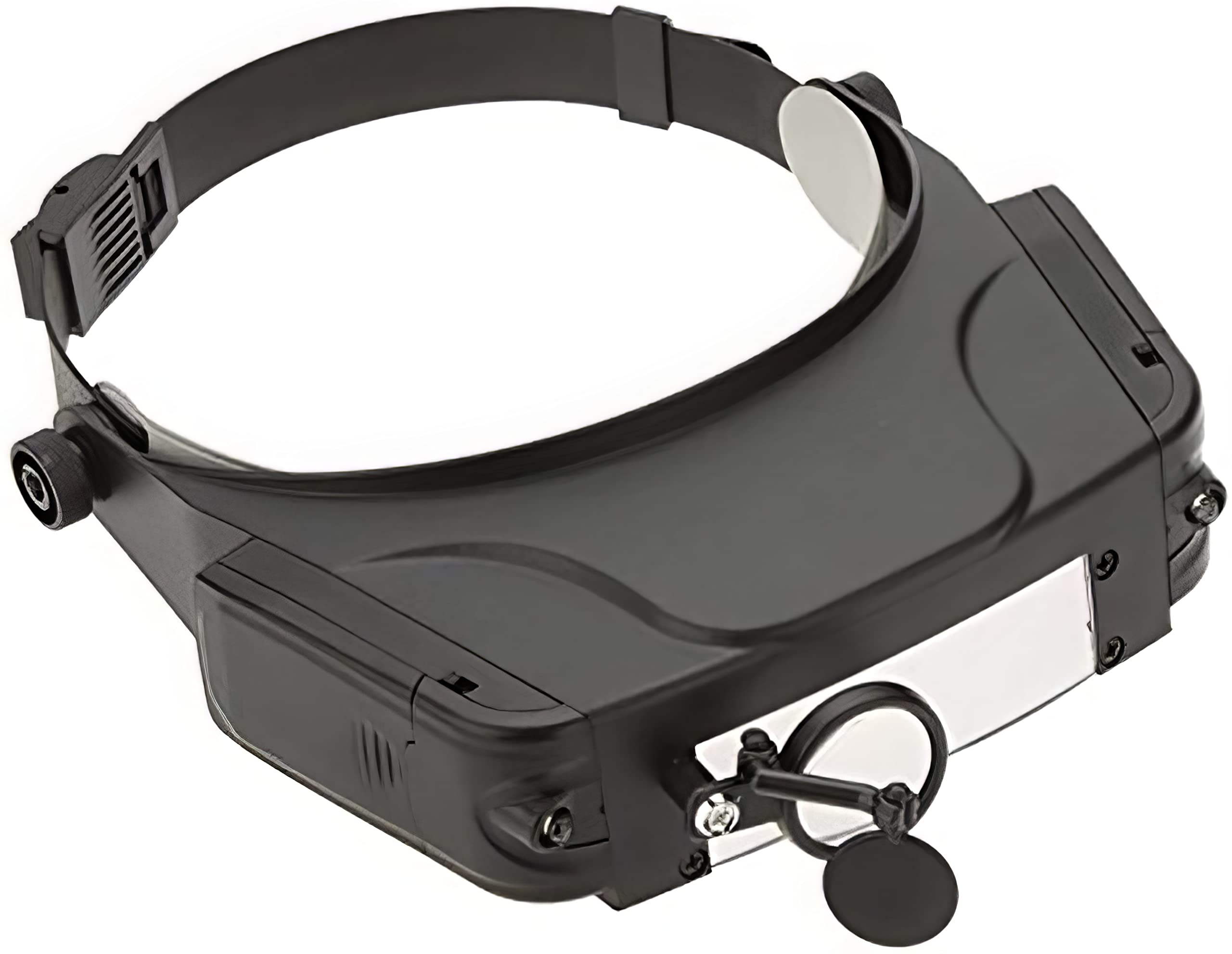 TechAffect Head Magnifying Glass with Light Magnifier for Close Work Hobbies