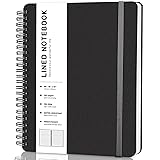 Lined Spiral Journal Notebook, B5 Spiral