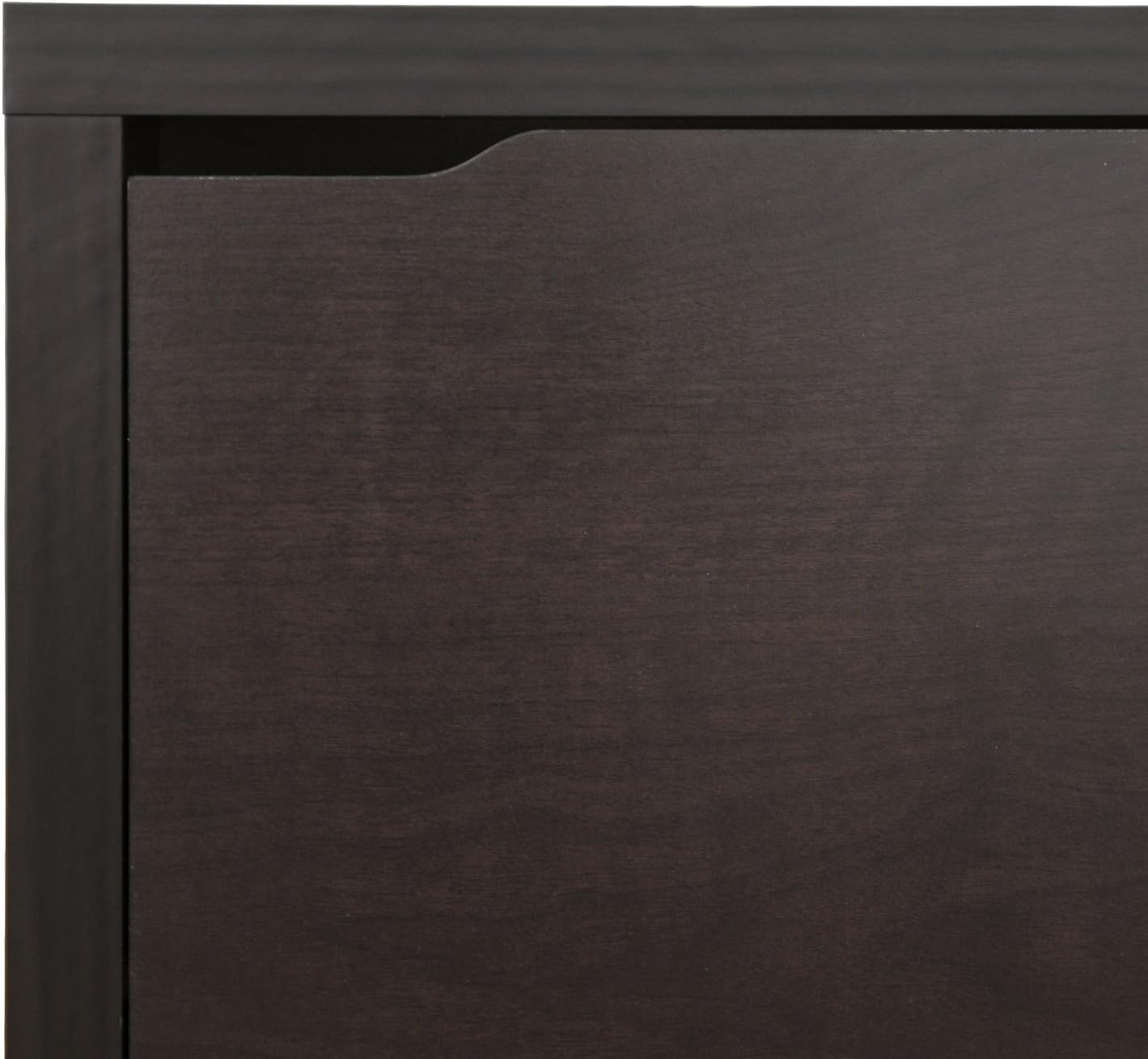 Baxton Studio Simms Modern Shoe Cabinet Dark Brown 847321010772 Ebay