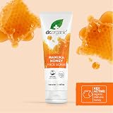 Dr Organic Manuka Honey Face Scrub Exfoliating 125ml COSMOS Organic view 5
