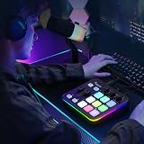 MAONO MaonoCaster G1 NEO Gaming Audio Mixer Pro-Preamp 48V Phantom RGB Bluetooth view 9