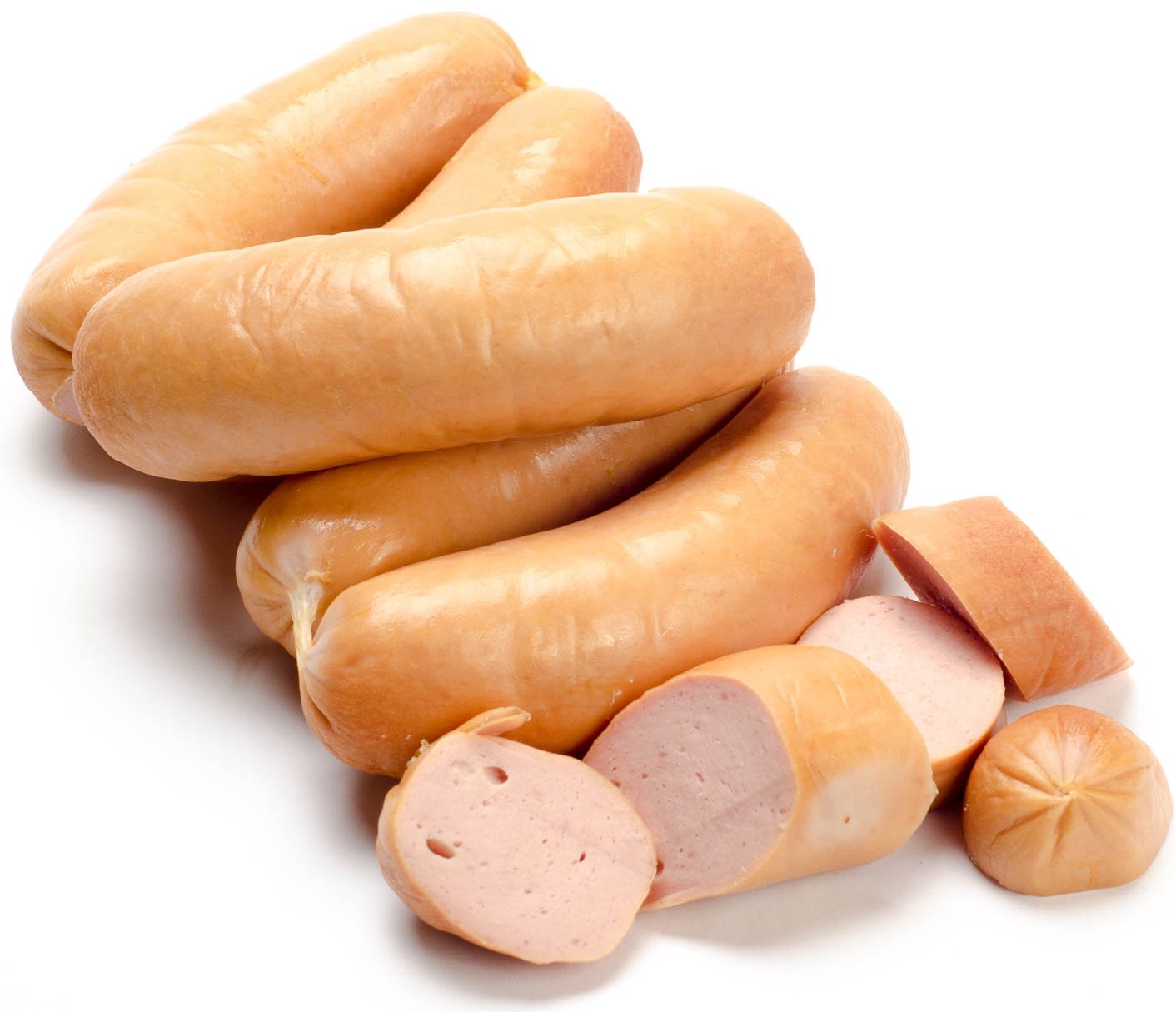 Polish traditional, natural sausages SERDELKI 2kg, fresh, filled into