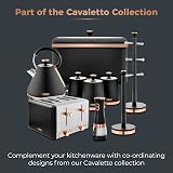 Tower Salt and Pepper Mills Battery Operated Rose Gold Black view 8