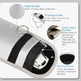 Diyife Faraday Pouch 2 Pack Key Fob RFID Signal Blocking Wallet Silver view 2