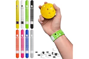 UBARONY Pickleball Score Keeper, 8 Portable Pickleball Scoreboard Counter Scorekeeping Tracker Wristband for Sports Games Indoor & Outdoor Yard, Cornhole, Ping Pong