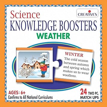 Creatives Science Knowledge Booster - Weather Puzzle (Multi-Color, 48 Pieces)