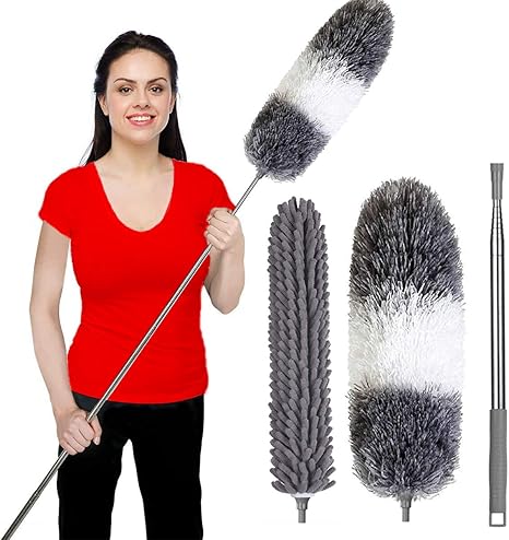 Amazon ホコリ取り 250cm伸縮 天井 掃除 はたき 高い所ハンディモップ ほこりとり 360 曲がるモップヘッド 手洗い可能 ほこり取り ワードローブ エアコン 車 天井 ラックに適用 日本語取扱書付 はたき ほこり取り オンライン通販