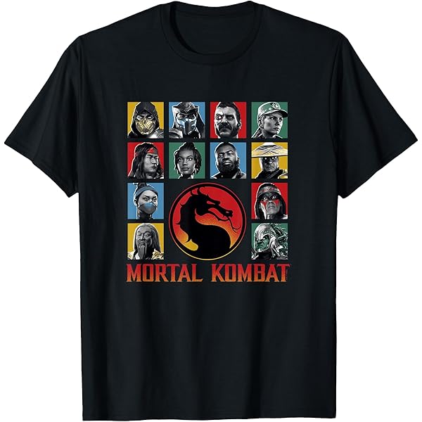 【ゴロー】MORTAL KOMBAT GORO Tシャツ【Mサイズ】 Mortal Kombat X - Goro T-Shirt by Brand A - Pixels