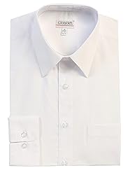 Gioberti Men's Long Sleeve Solid Dress