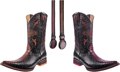 botas vaqueras hombre amazon