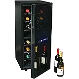 Koolatron Wc45 Dual Zone Electric Wine Cooler With Digital Temperature Controls 45 Bottle Capacity Wine Cellar With Vibration Free Compressor Cooling Amazon Ca Home
