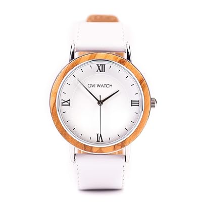 Elegant White Women's Watch with Leather Strap Kuwait Ubuy