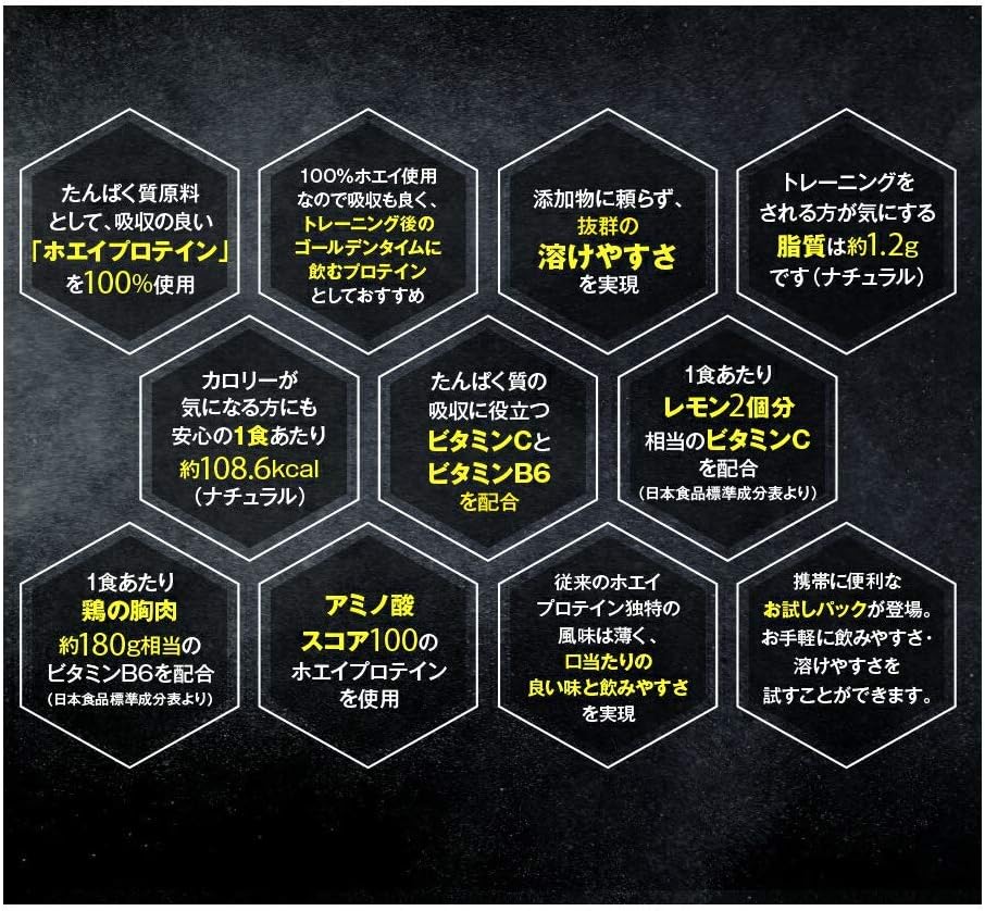 Amazon ビーレジェンド ホエイプロテイン ナチュラル 1kg 2袋セット ビーレジェンド Be Legend ホエイプロテイン