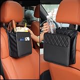 TeTupGa Car Seat Back Organizer PU Leather Multi-Pocket 25x22.5 cm view 4