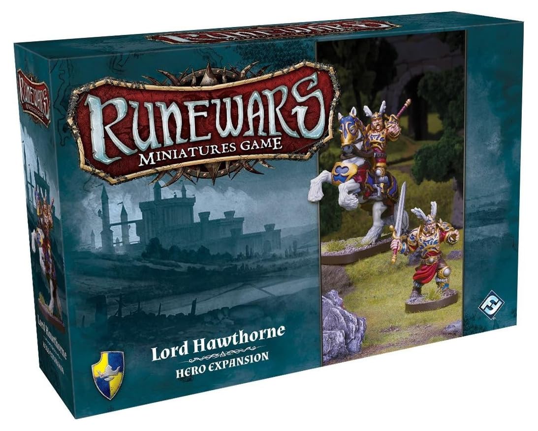 Fantasy Flight Games FFGRWM06 Runewars Miniatures Game Lord Hawthorne Expansion Pack
