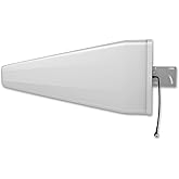 Proxicast 9/11 dBi Ultra Wideband High Gain 4G / 5G / CBRS/WiFi/Public Safety Band Fixed Mount Outdoor LPDA Directional Yagi Antenna (600-6000 MHz) (ANT-128-004)