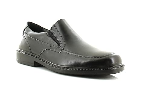 Hush Puppies mens Leverage loafers shoes, Black Leather, 15 US in