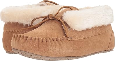 moccasin booties with fur