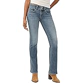 Silver Jeans Co. Womens Britt Low Rise Curvy Fit Bootcut Jeans