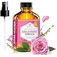 24 Karat Gold Rose Water Toner by Leven Rose Organic Natural Moroccan 24K Rosewater Toner 4 oz