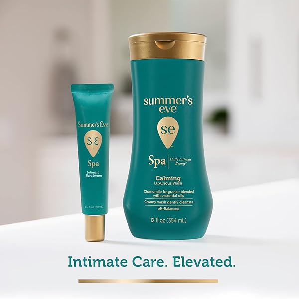 SUMMER’S EVE SPA CALMING DAILY ALL-OVER FEMININE WASH, 12 FL OZ, PH BALANCE FEMININE WASH FORMULATED TO REMOVE ODOR