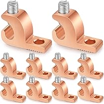 Electrical Connectors MECCANIXITY Split Bolt Connectors - Brass Copper