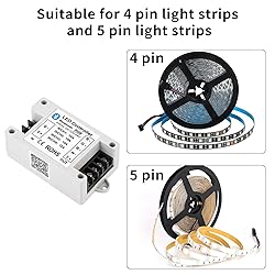 LIVE4COOL RGB/RGBW LED Bluetooth Controller RGB LED