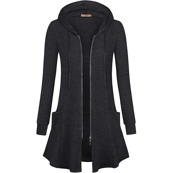 Cucuchy Style Hooded Cardigans for Women, Open Front Petite