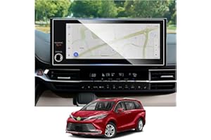 Screen Protector for 2025 2026 Toyota Sienna 12.3" Display Touchscreen 9HD Tempered Glass Compatible with 2025 2026 Toyota Si