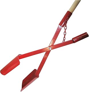 Erdlochschaufel 11-28 cm Gr.1 Lochspaten Erdlochausheber Erdlochheber Handbagger Lochschaufel handlochschaufel mit 2 Stück Hartholzstiele