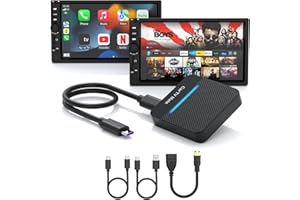 Car TV Mate Pro & Wireless CarPlay HDMI Multimedia Adapter, 2025 New Fire TV Stick Converter for Screen Throwers/Game Machine
