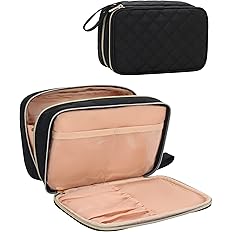 Monstina Double-Layer Makeup Bag