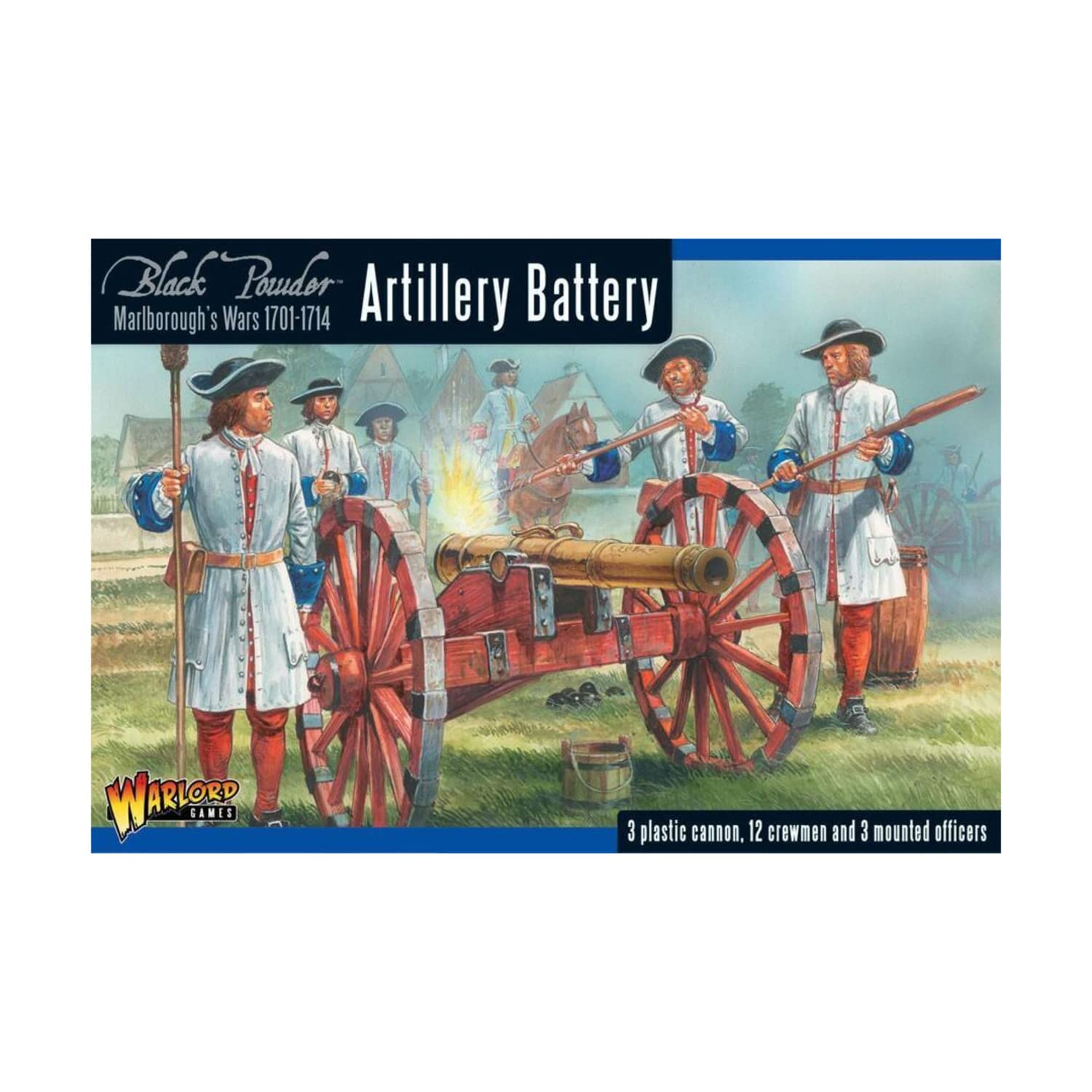 Black Powder - Marlborough's Wars - Artillery Battery (28mm scale) (Warlord Games)