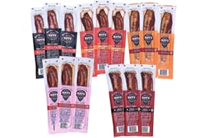AMPED UP RIFFS SMOKEHOUSE Bacon On The Go Variety Pack