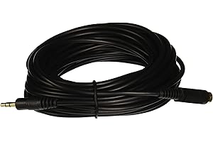 iMBAPrice iMBA-PS-25MF 25-Feet Gold Plated 3.5mm Male to 3.5mm Female Extension Stereo Audio Cable