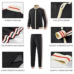 dioxoib Track Suits for Men Set 2 Piece Tracksuits