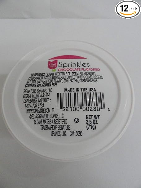 Cake mate festive fixings chocolate decors (052100002804)