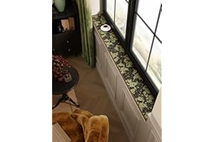 Absorbent Window Sill Mat, Diatomaceous Earth Mats-Dustproof, Waterproof Window Sill Cushion Pad Ledge Protector Cover with N