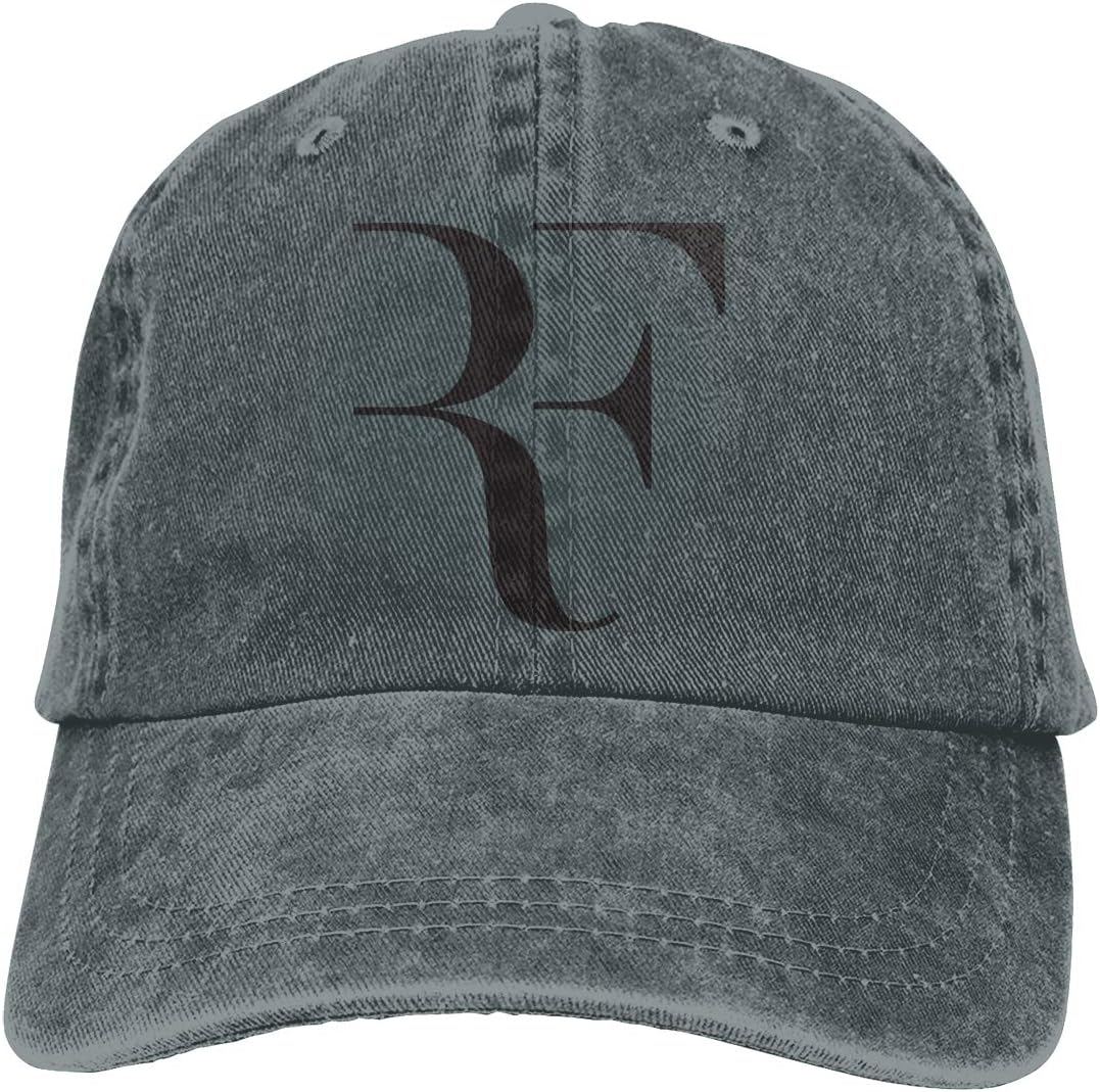 Mens & Women's Cool with Roger Federer Logo Adjustable Jeans Cap
