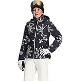 Obermeyer Girls Rylee Print Ski Jacket, Insulated and Waterproof with Extended Wear System