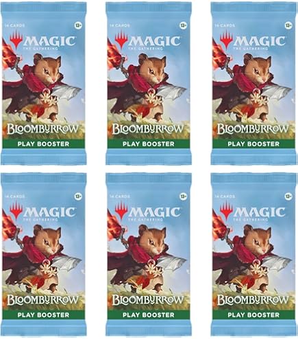 Amazon.com: MTG Booster Pack Play : Bloomburrow (BLB) : Toys & Games