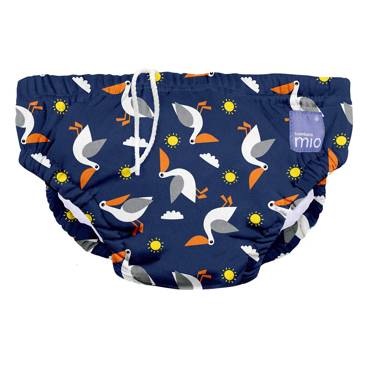 Bambino Mio, Reusable Swim Diaper , Pelican Pier , Extra Large (2