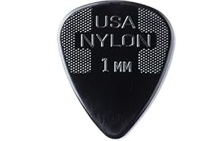 Jim Dunlop 44R100 1.0mm Nylon Standard Guitar Picks, 72-Pack