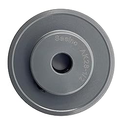 Saelno AK28-1/2 Sheaves,v Belt Pulley 1/2 inch bore